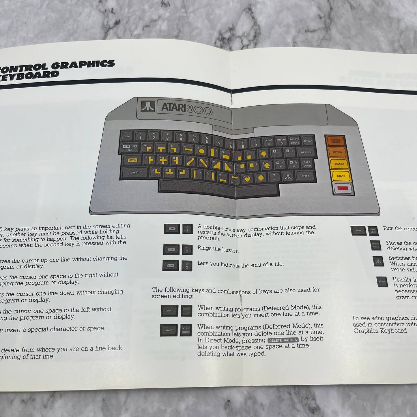 Original 1981 Atari 800 Home Computer Owners Guide Manual TJ7