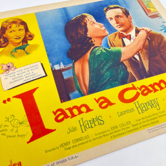 1955 I AM A CAMERA Movie Lobby Card Harris Harvey Winters 11x14” FL3-1
