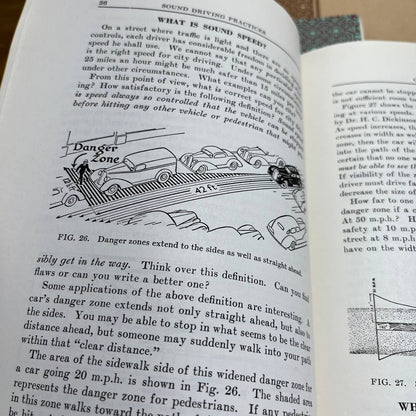 RARE Set of 4 Sportsmanlike Driving Series 1942 Drivers Instruction Manuals TH4