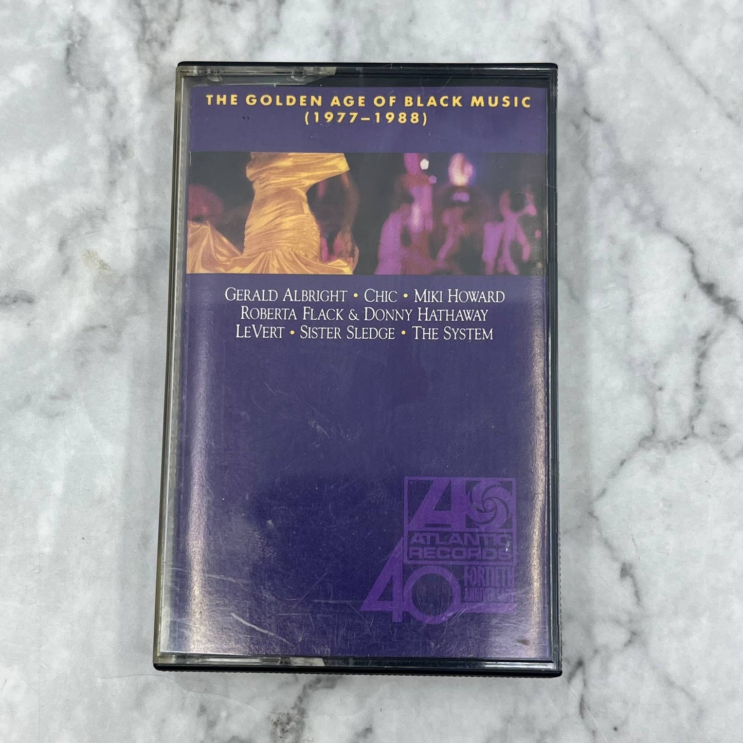 The Golden Age of Black Music 1977-1988 CASSETTE TAPE Roberta Flack More TI8-1