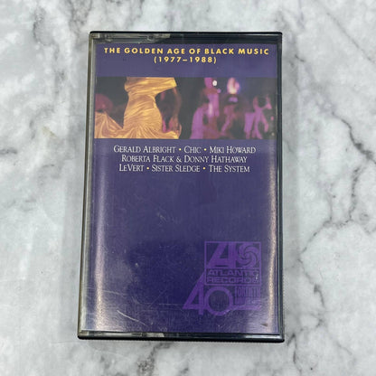 The Golden Age of Black Music 1977-1988 CASSETTE TAPE Roberta Flack More TI8-1
