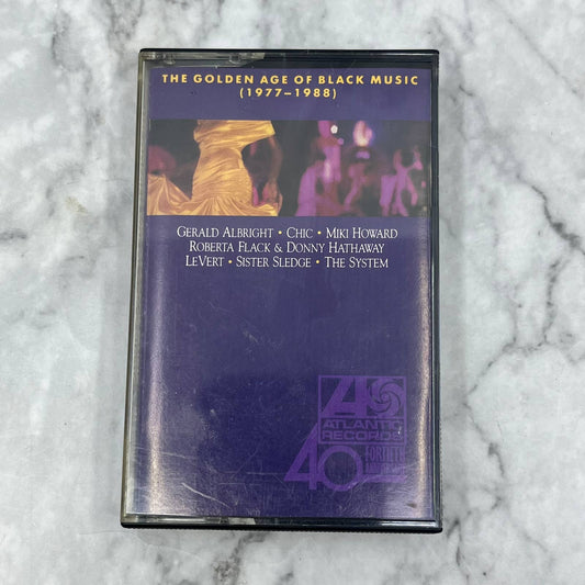 The Golden Age of Black Music 1977-1988 CASSETTE TAPE Roberta Flack More TI8-1