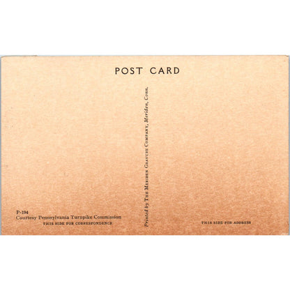 Vintage Postcard Pennsylvania Turnpike PA TD9-P1