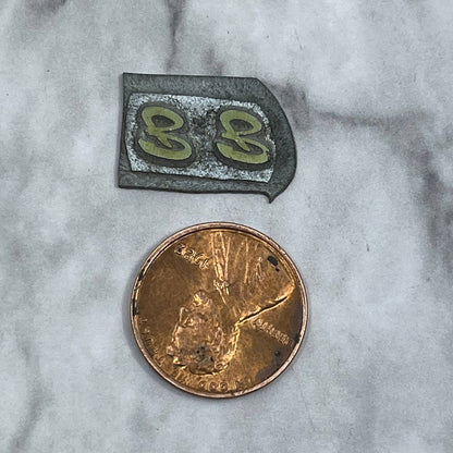 Vintage Printing Letterpress Printers Block Plate “BB” Monogram SE824