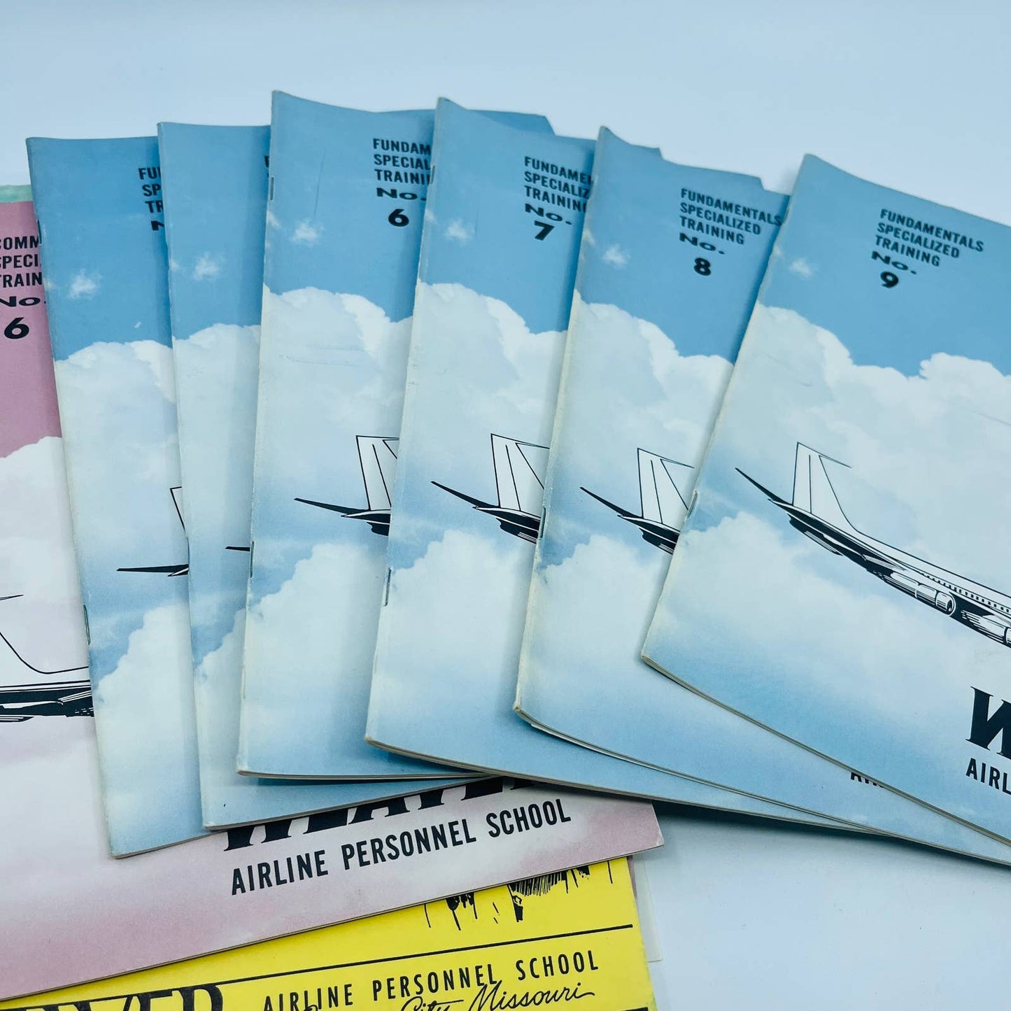 1967 Weaver Airlines Personnel School Complete Training Material Set