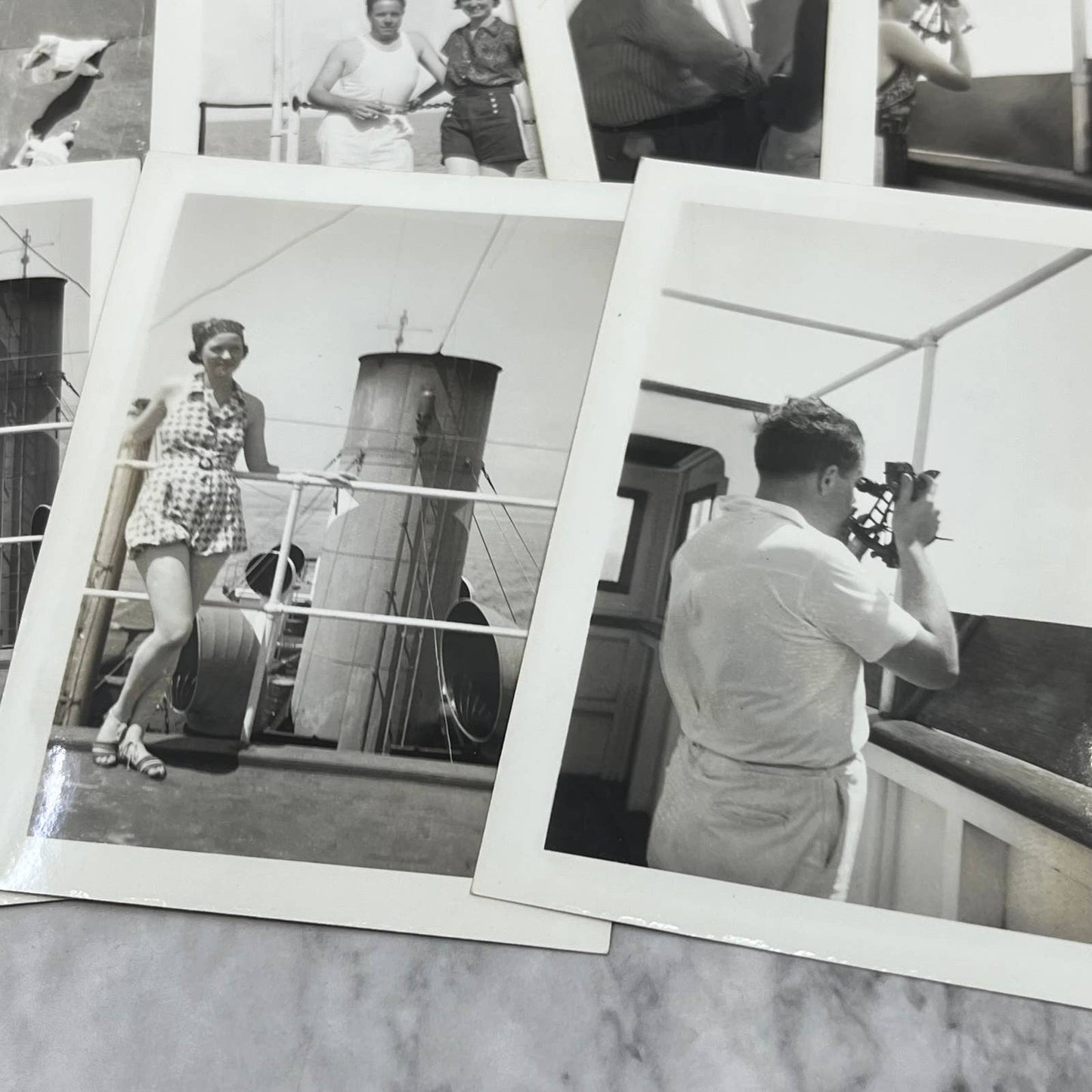 1937 Collection of Photos & Negatives Freighter Cruise to New Orleans TJ9-PG5