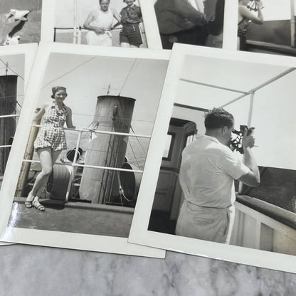 1937 Collection of Photos & Negatives Freighter Cruise to New Orleans TJ9-PG5