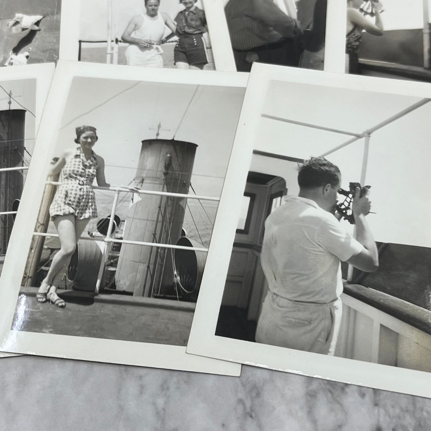 1937 Collection of Photos & Negatives Freighter Cruise to New Orleans P4-10