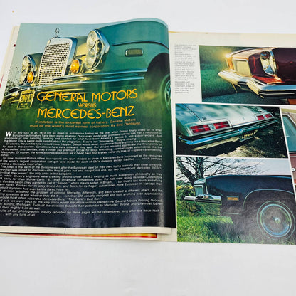 1972 “Our Infallible Gift Guide For Girls” Automotive Theme Mens Gifts BA1