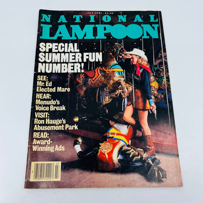 National Lampoon Magazine July 1984 Special Summer Fun Newsstand BA2