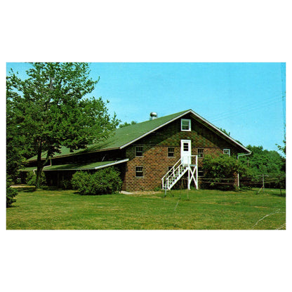 Vintage Postcard - Dormitory Purdue Limberlost Camp La Grange Indiana AD9