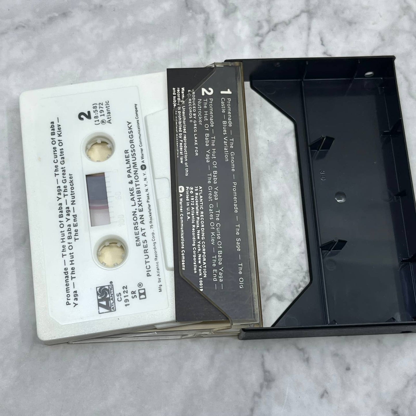Emerson, Lake & Palmer Pictures At An Exhibition Musorgsky Cassette Tape TF6-26
