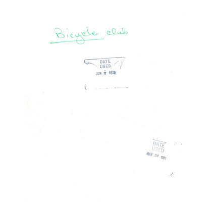 1979 Press Photo Cycling Bicycle Club Riding Bike Miami FL 8x10" AD3