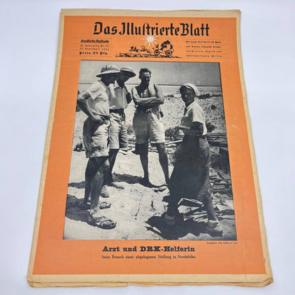 WWII Das Illustrierte Blatt German Newspaper Sept 20 1941 FL3