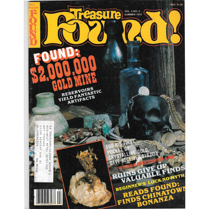 Treasure Found Magazine - Treasure Hunting Gold Metal Detecting Summer 1979 M4