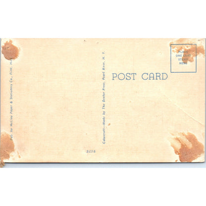 View of Atwood Stadium Flint Michigan Original Postcard P1-13