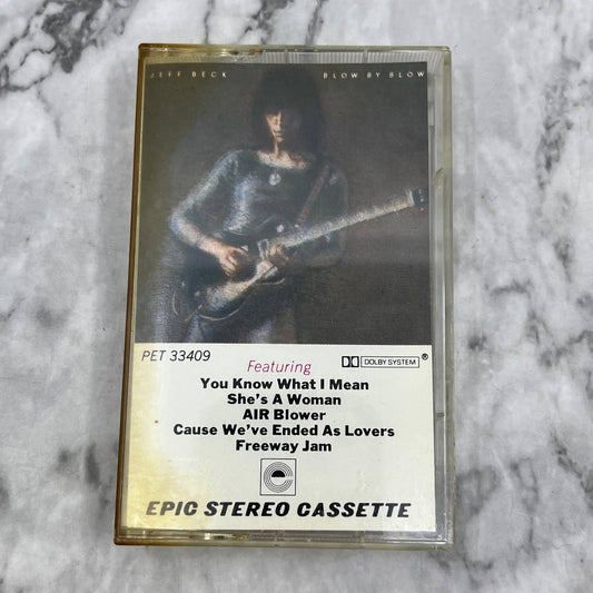 Jeff Beck Blow By Blow CBS 1975 Audio Cassette Tape￼ TC7-46