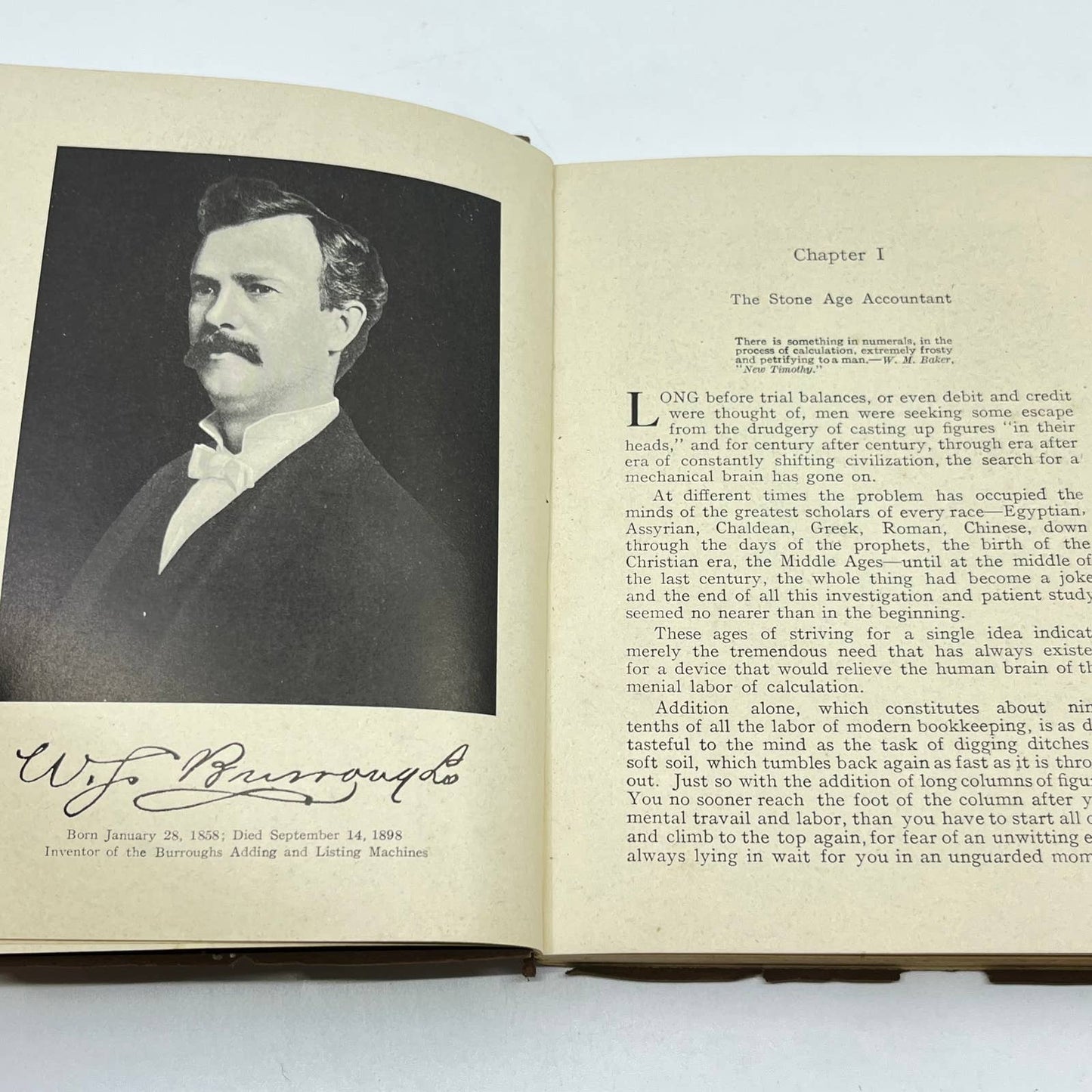 1909 A Better Day's Work - Burroughs Adding Machine Company, Detroit, MI TF7