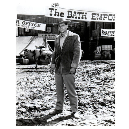 c1960 Press Photo Actor Ralph Taeger in "Klondike" on NBC AE1