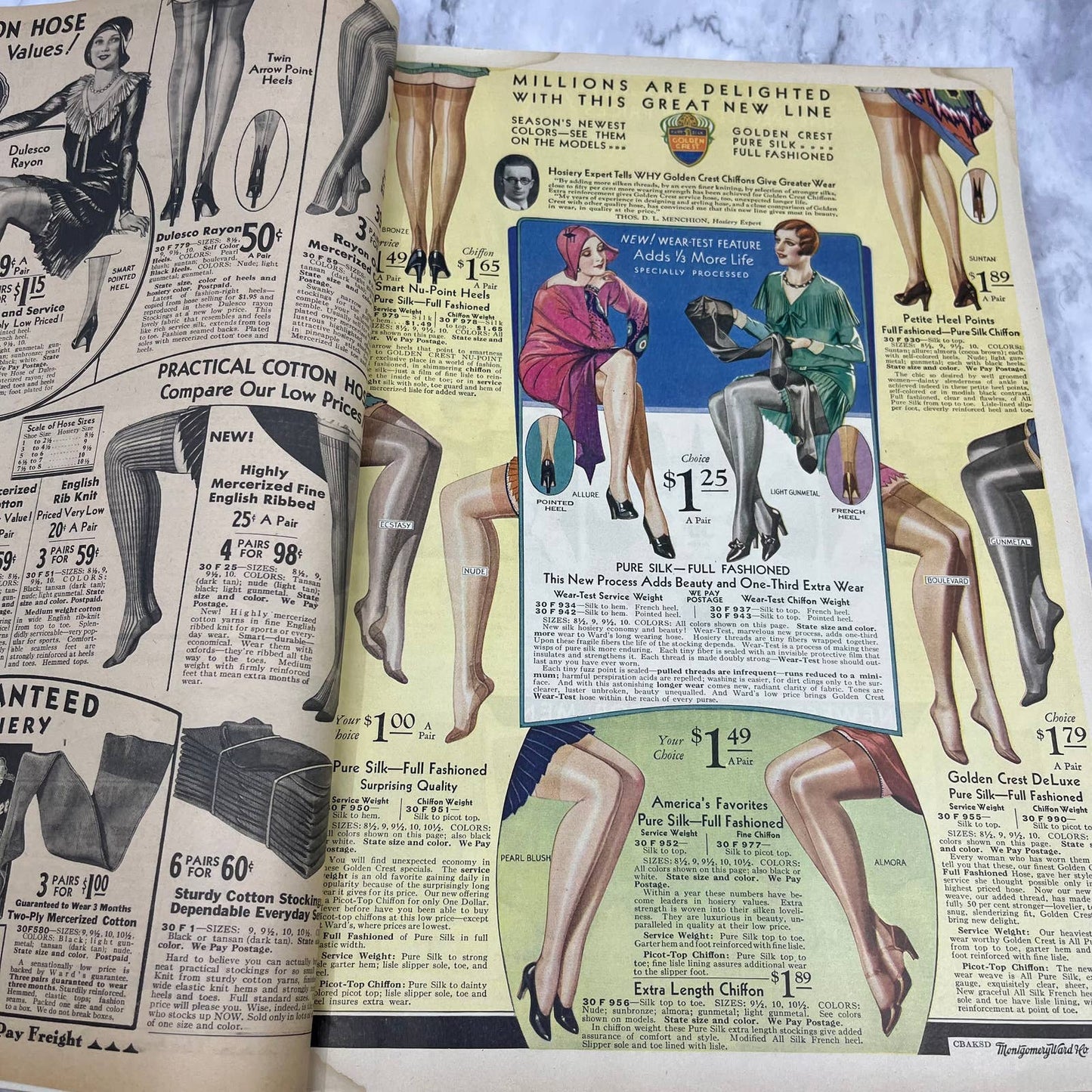 Original 1930 Montgomery Ward Spring & Summer Catalog 551 Pages St. Paul MN TJ5
