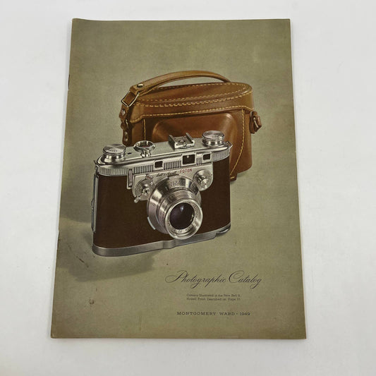 1949 Montgomery Ward Photographic Catalog Photography Cameras Kodak Ansco TG1