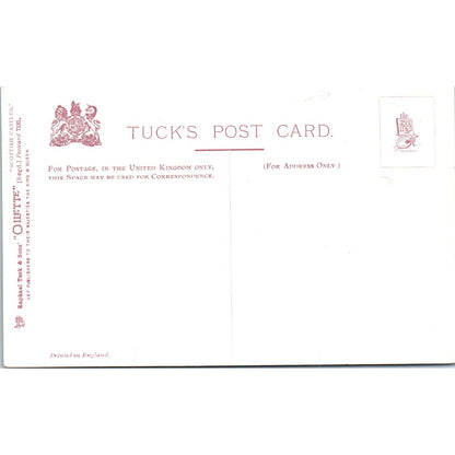 Scottish Castles - Edinburgh Raphael Tuck Oilette Original Postcard TK1-P17