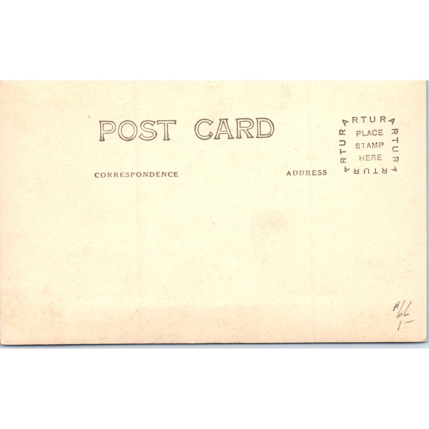 Watkins Glen, NY Waterfall RPPC Original Postcard P2-7