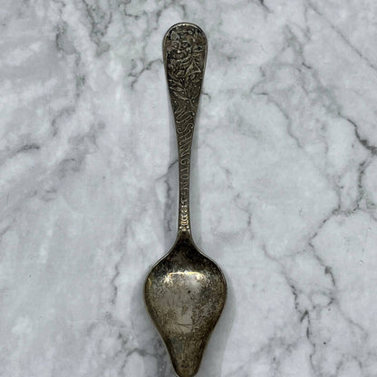 Antique W.F. Rogers A1 Silver Plate George Washington President Spoon SE7