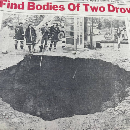 1972 June 26 Lebanon Daily News Hurricane Agnes Relief Effort Bodies Found TH6