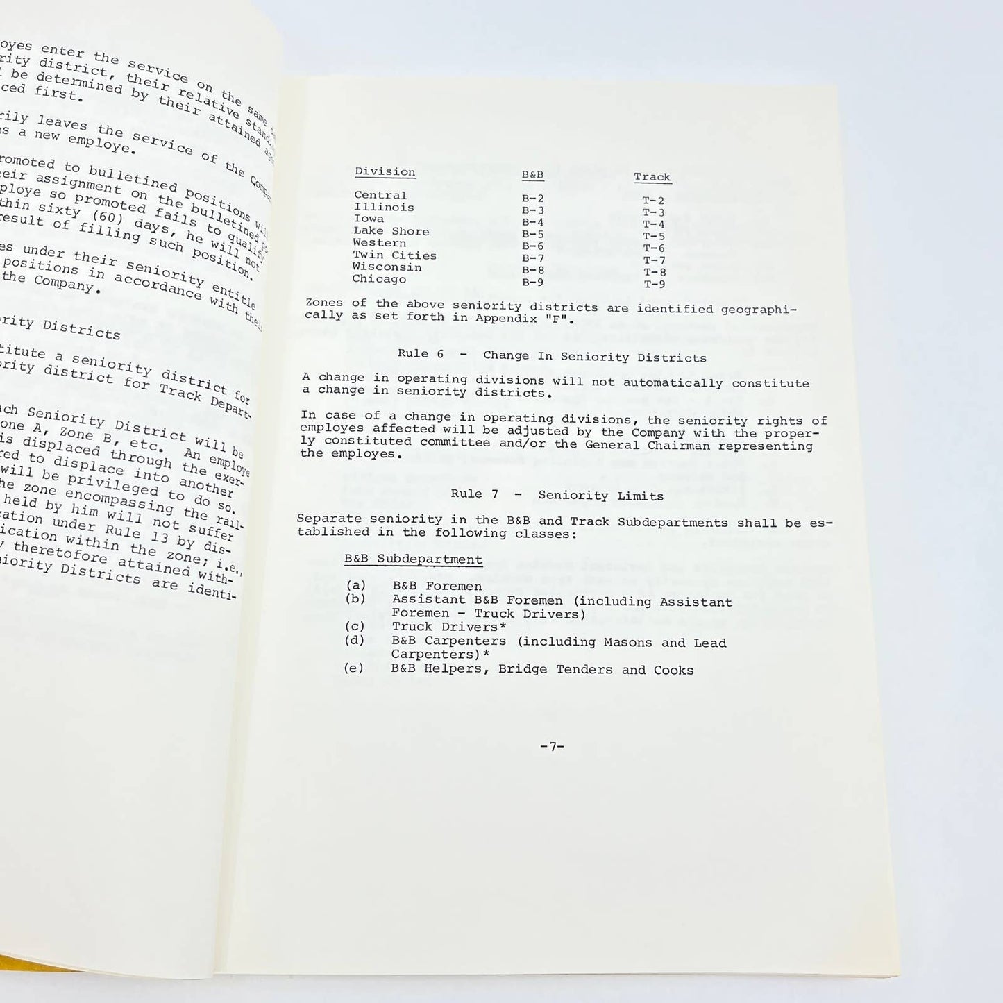 1974 Chicago Northwestern Railway Memorandum BoMoWE Booklet L4-6
