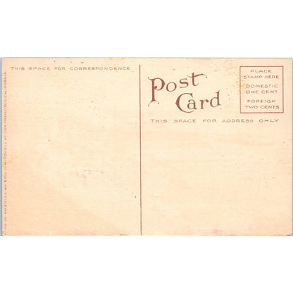 Vintage Postcard View of Water Front Everett Washington TD9-W2