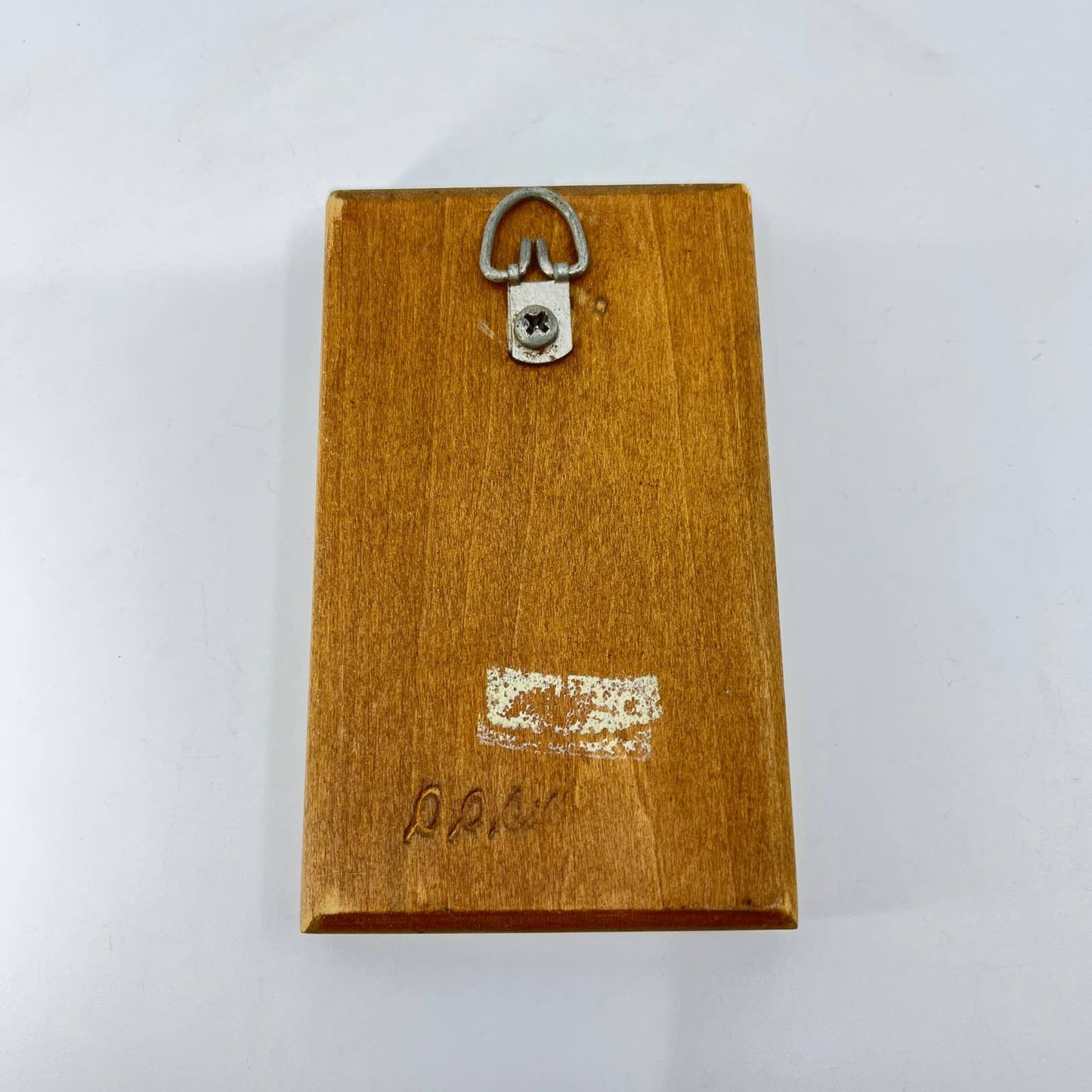 CARVED DILLON WOODEN Springerle Butter Cookie Stamp Press Mold 2.5x4.5” TE3