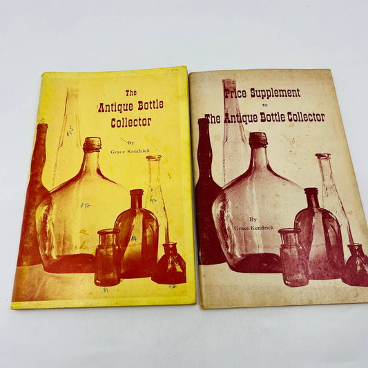 1966 The Antique Bottle Collector by Grace Kendrick & Price Supplement BA2