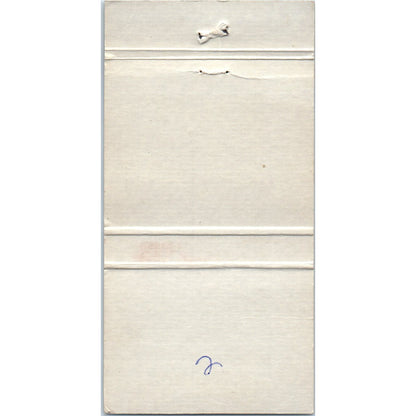 Le Sabayon Bar Montreal Canada Advertising Matchbook Cover MM10-3