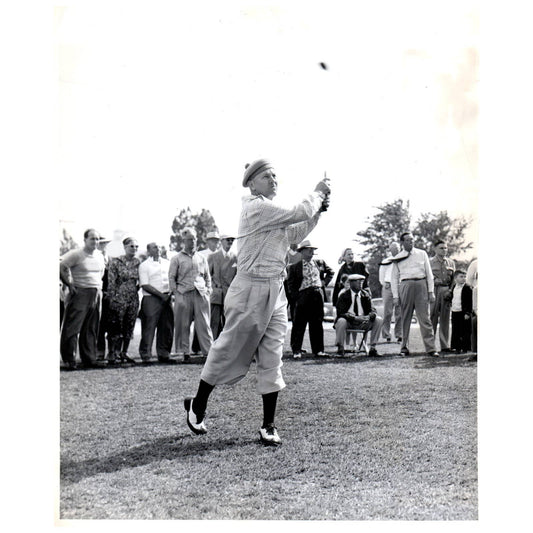 1952 Press Photo Golf Dick Bartell Miami Springs Baseball Players Tournament AD2