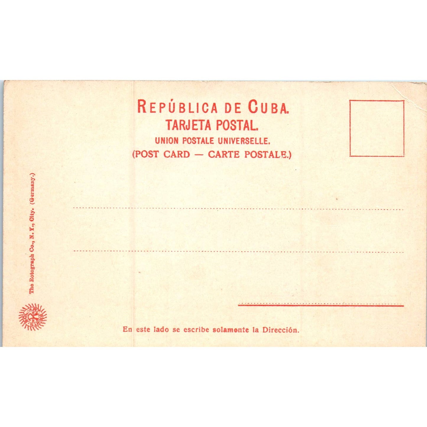Walls of Fort Cabana c1906 Havana Cuba Original Postcard TK1-P16
