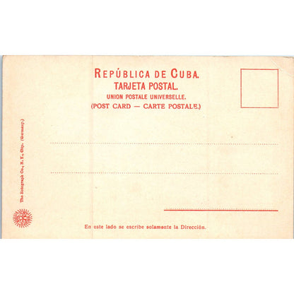Walls of Fort Cabana c1906 Havana Cuba Original Postcard TK1-P16