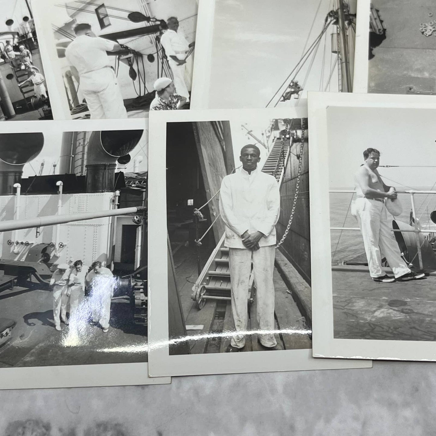 1937 Collection of Photos & Negatives Freighter Cruise to New Orleans TJ9-PG5