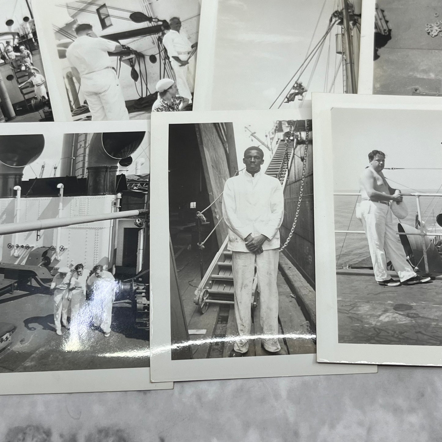 1937 Collection of Photos & Negatives Freighter Cruise to New Orleans P4-10