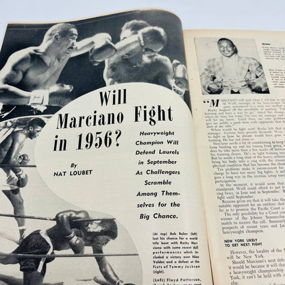 1956 Apr - The Ring Boxing Magazine – Rocky Marciano Carmen Basilio TA5