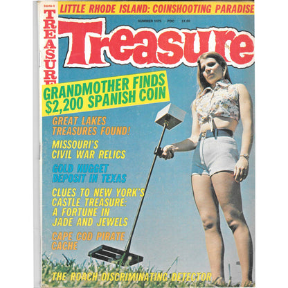 Treasure Magazine - Treasure Hunting Mining Metal Detecting Summer 1975 M4