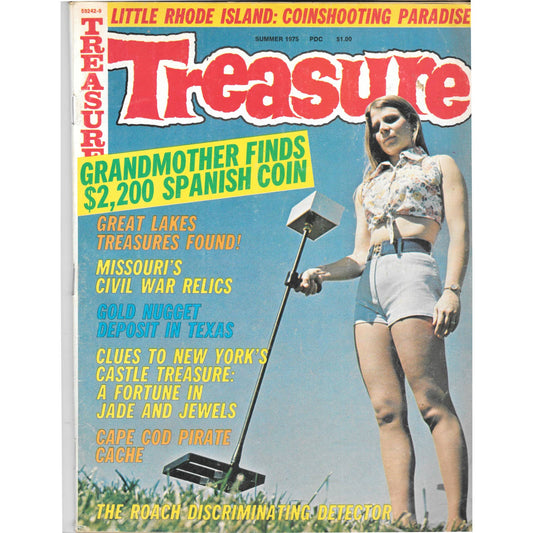Treasure Magazine - Treasure Hunting Mining Metal Detecting Summer 1975 M4