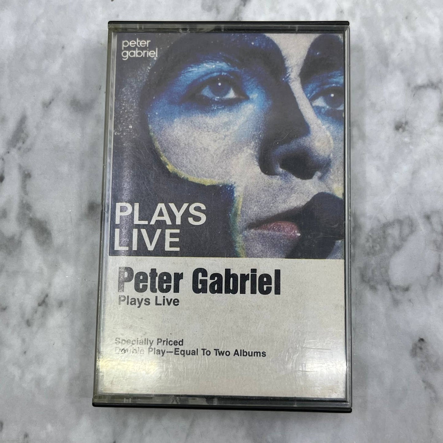 Peter Gabriel Plays Live Cassette Tape TJ6-83