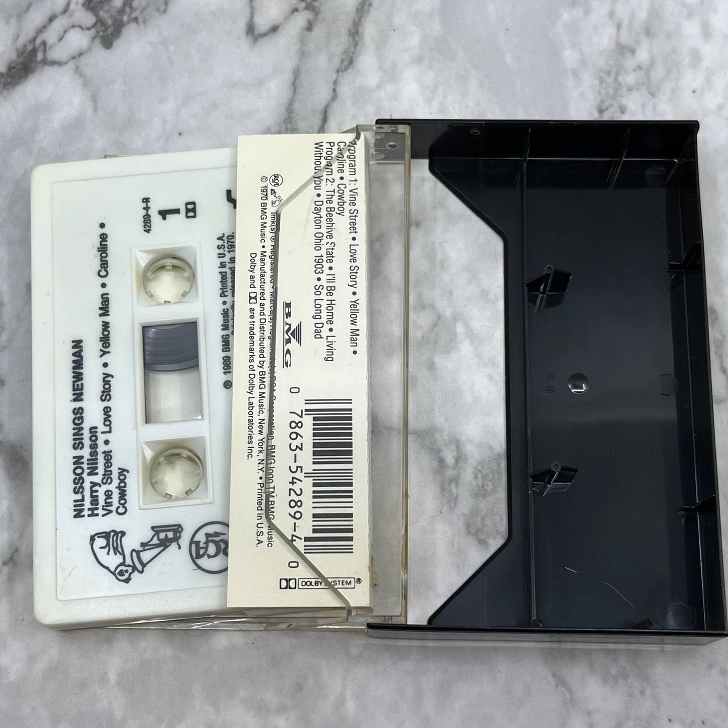 Harry Nilsson - Nilsson Sings Newman - Cassette Tape TJ6-75