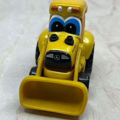 John Deere ERTL Kids Johnny Yellow Farm Tractor Toy Loader Heavy Duty TE5-S2
