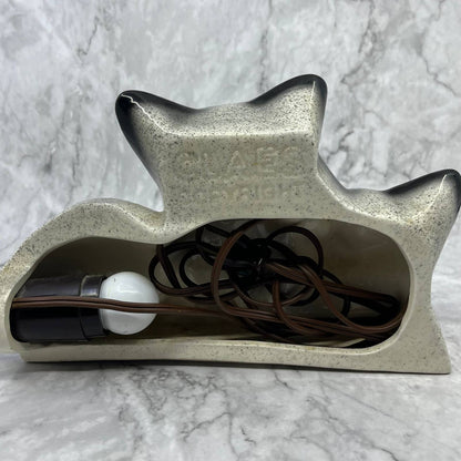 1950s Rare Original Leland Claes Blue Point Siamese Cat TV Lamp WORKS 9.5x6" SA2