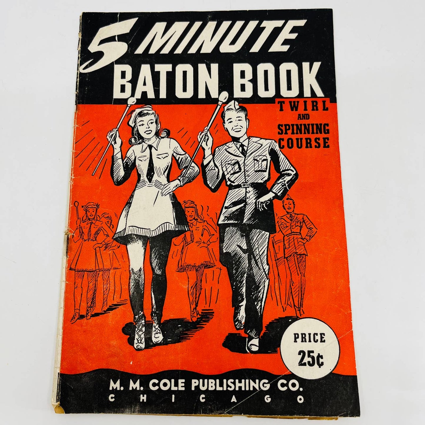 1942 - 5 Minute Baton Book - Twirl and Spinning Course Booklet BA4