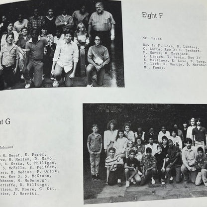 1987 Northwest Junior High Yearbook Features NBA Star Donyell Marshall L4-6