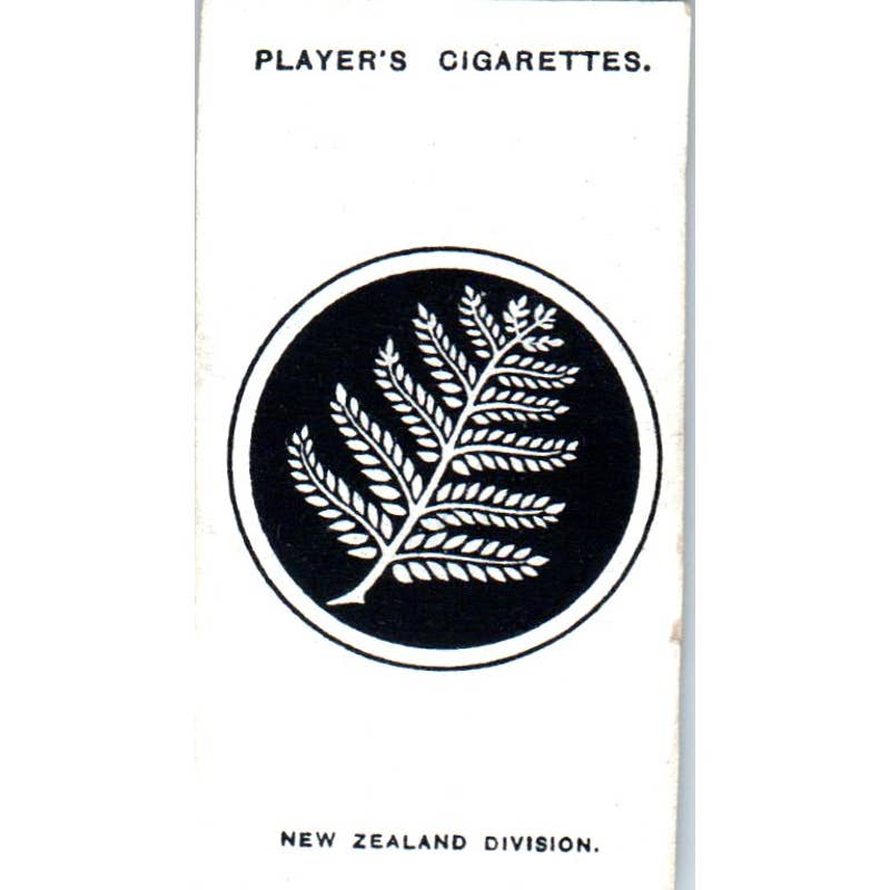 1925 Player's Cigarette Card Army Corps & Divisional Signs #124 New Zealand SE5