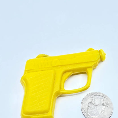 1960s Yellow P45 Squeeze Water Gun Pistol Dime Store Toy SD7